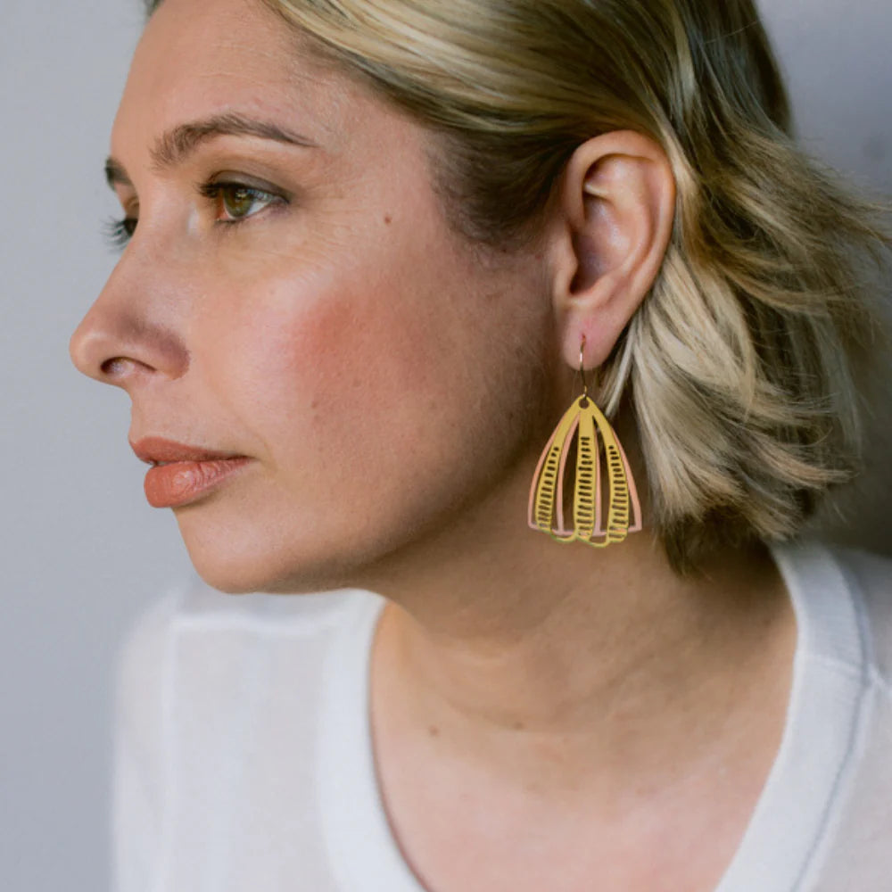 Denz earrings - Boho Gold/ Rose Gold