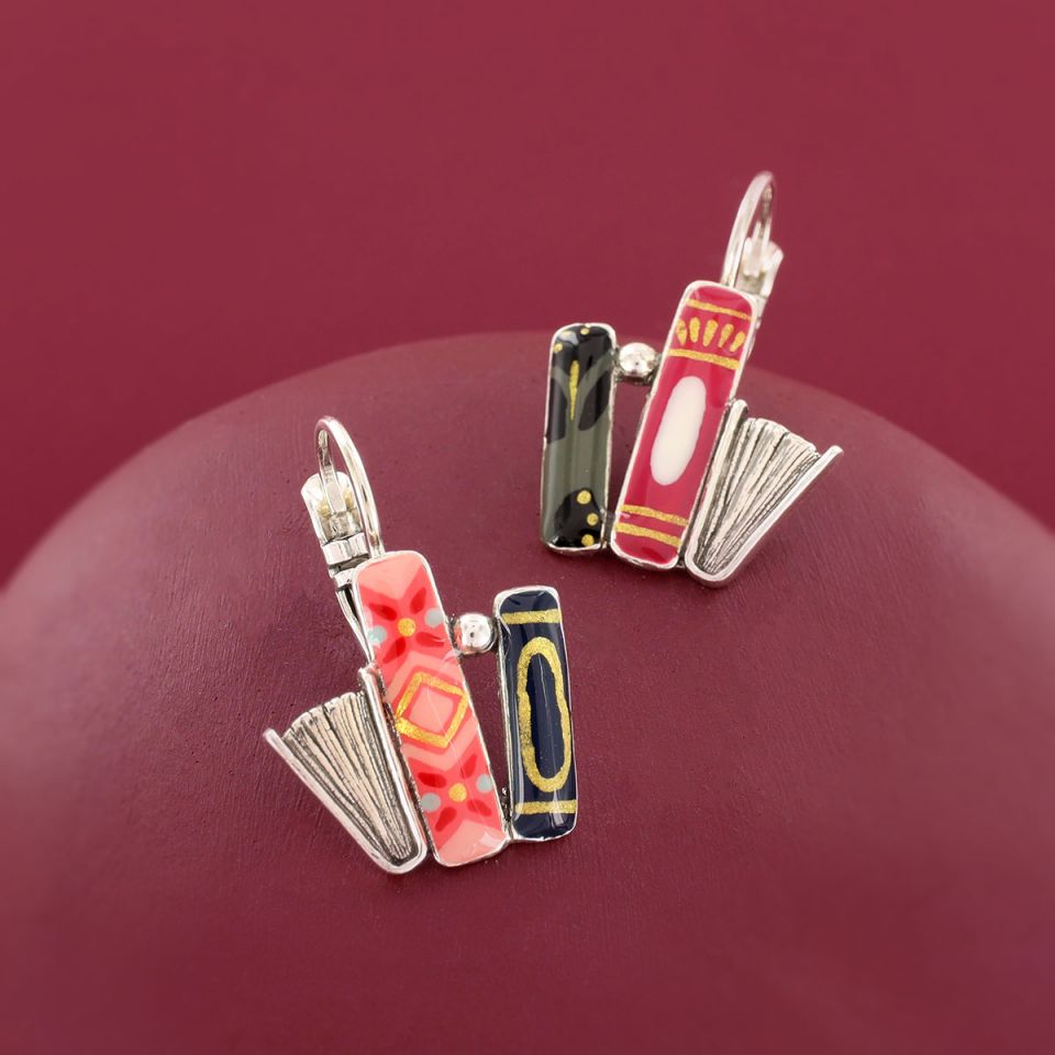 Taratata Jewellery - Book Level Back Earrings