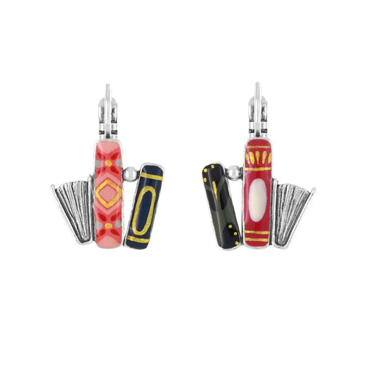 Taratata Jewellery - Book Level Back Earrings