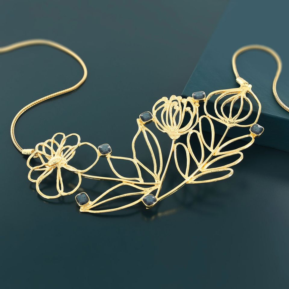 Taratata Jewellery - Large Flower Necklace