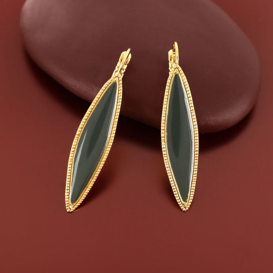 Taratata Jewellery - Leaf Level Back Earrings