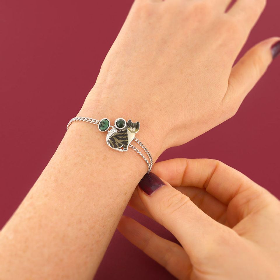 Taratata Jewellery - Tabby Cat Bracelet