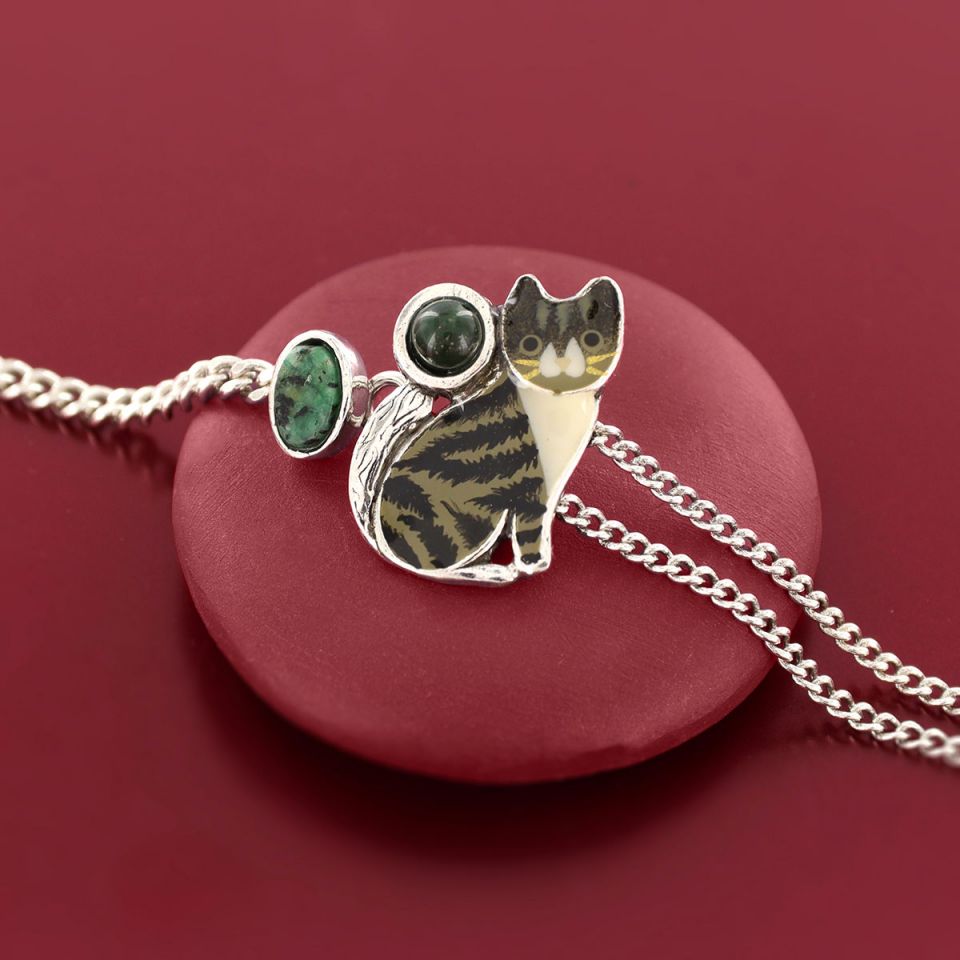Taratata Jewellery - Tabby Cat Bracelet