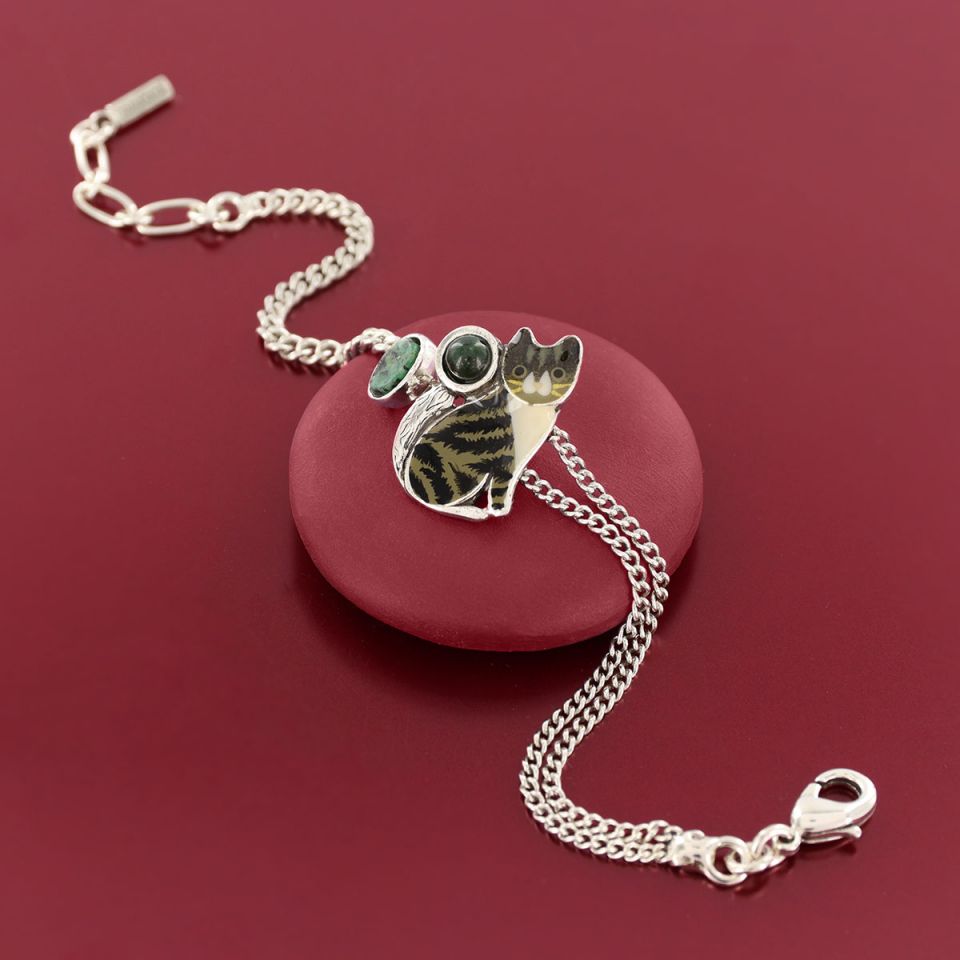 Taratata Jewellery - Tabby Cat Bracelet