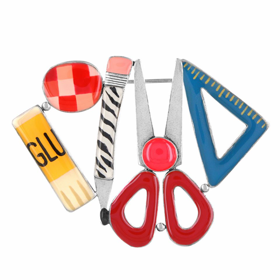 Taratata Jewellery - Stationery Brooch