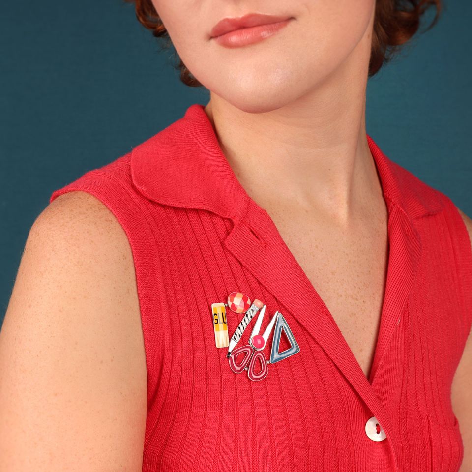 Taratata Jewellery - Stationery Brooch