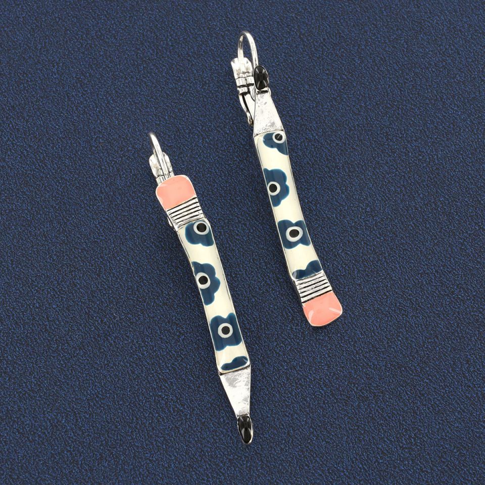 Taratata Jewellery - Pencil Lever Back Earrings