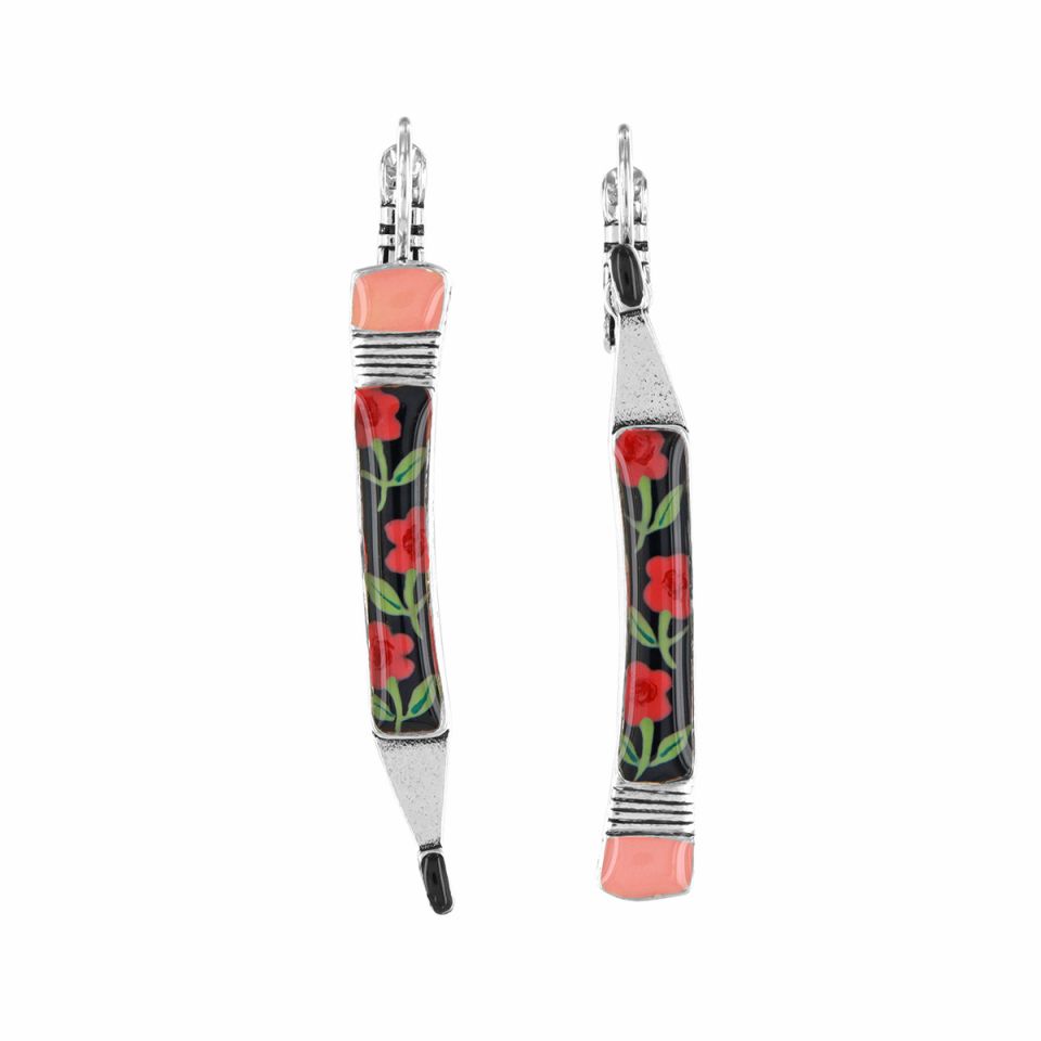 Taratata Jewellery - Pencil Lever Back Earrings