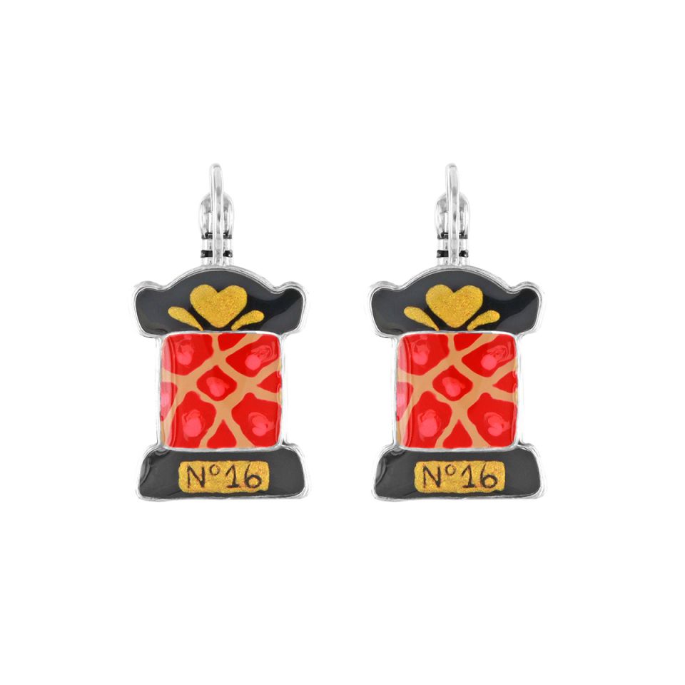 Taratata Jewellery - Bobbin Lever Back Earrings