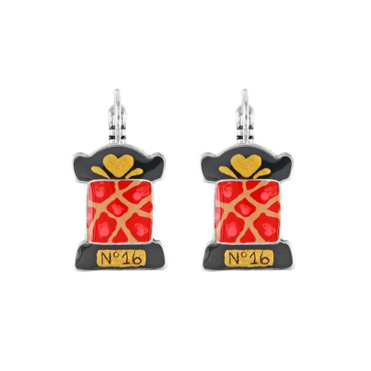 Taratata Jewellery - Bobbin Lever Back Earrings