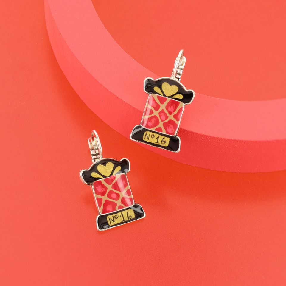 Taratata Jewellery - Bobbin Lever Back Earrings