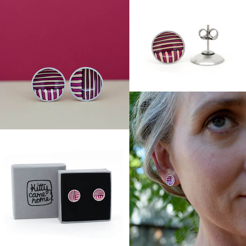 Cross Section Domed Studs