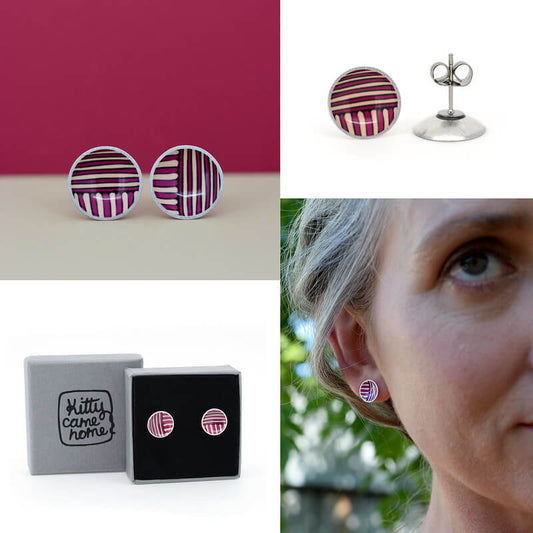 Cross Section Domed Studs