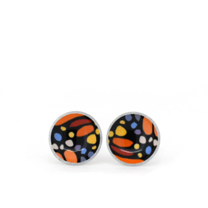 Aladdin’s Treasure - Monarch Butterfly Studs