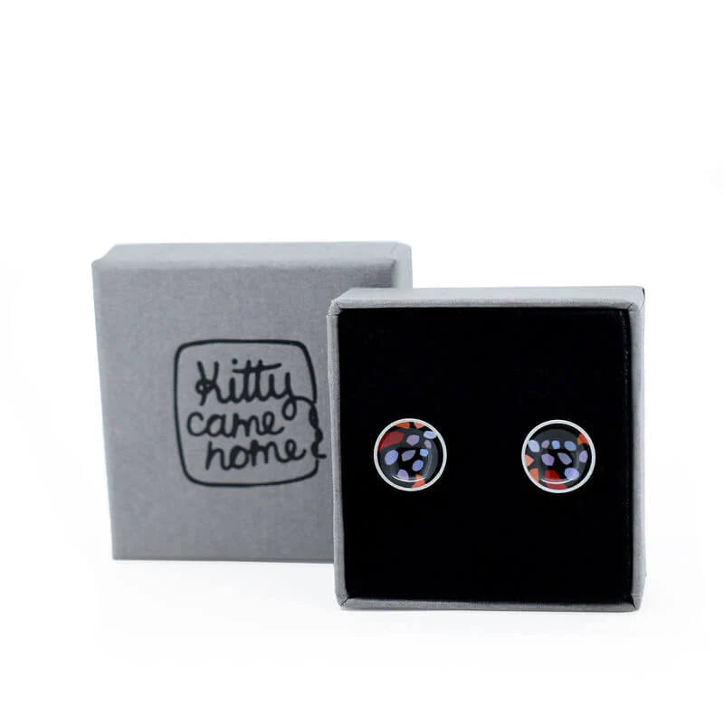 Hidden Gems - Monarch Butterfly Studs