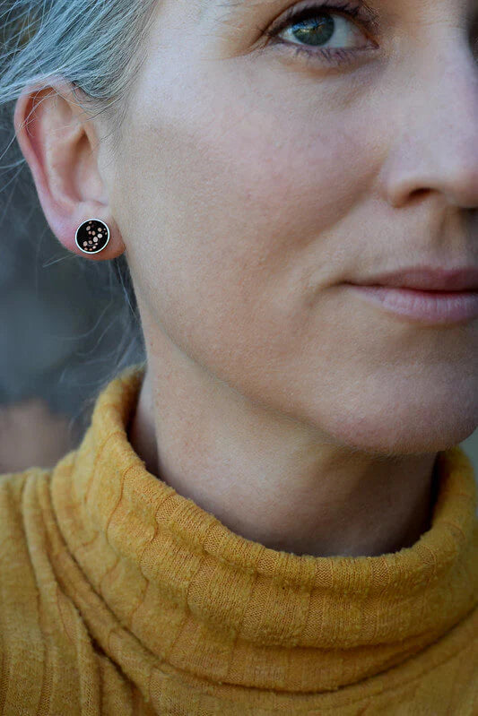 Milky Way - Monarch Butterfly Studs