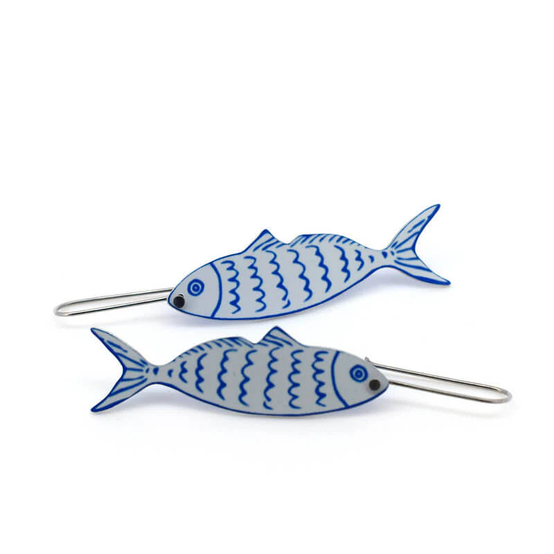 Little Fish Shepards Hook Earrings