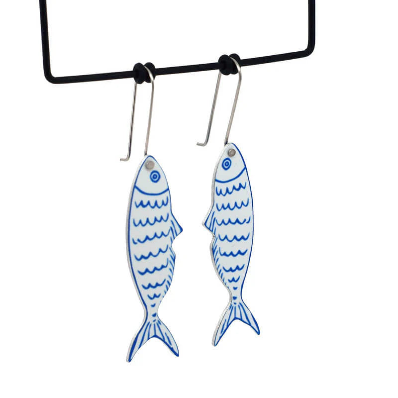Little Fish Shepards Hook Earrings