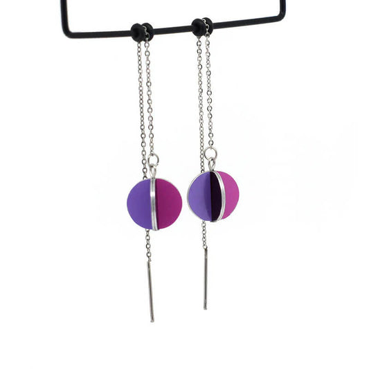 Geraldton Wax Pendulum Thread Earrings