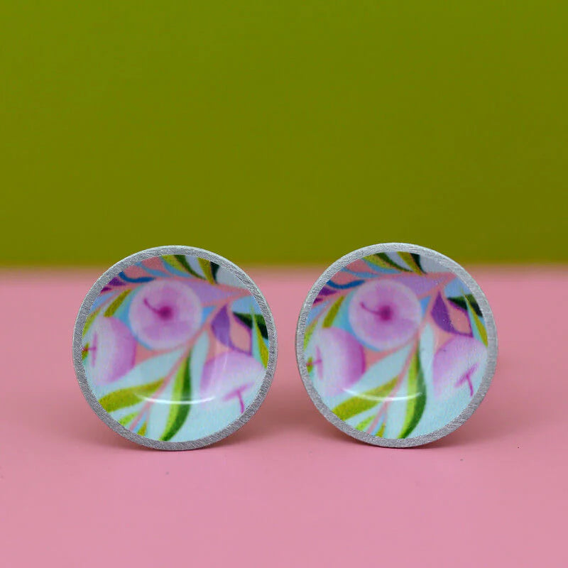 Pink Gum Domed Studs