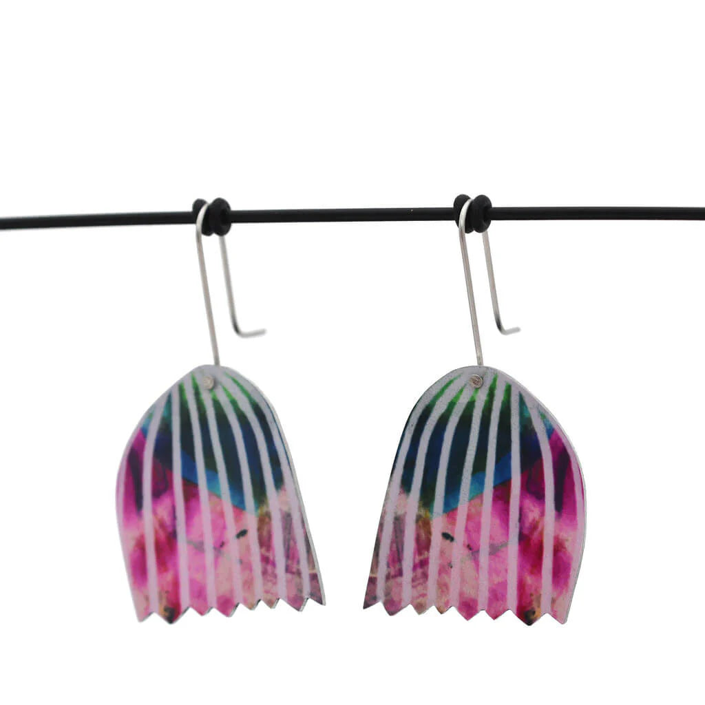 Mabel’s Bell Flower Shepards Hook Earring