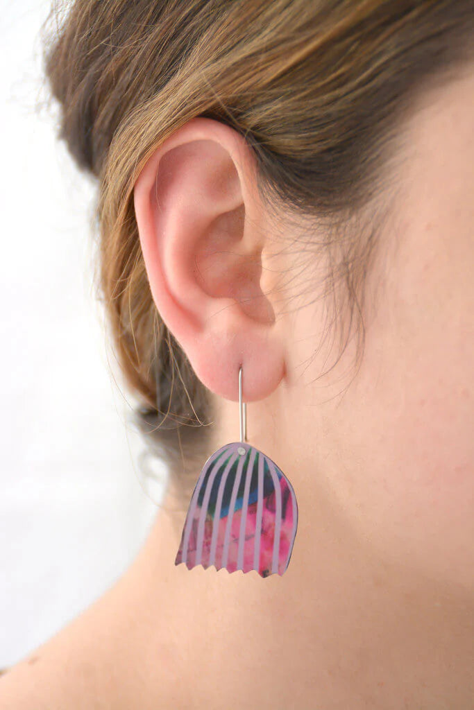 Mabel’s Bell Flower Shepards Hook Earring