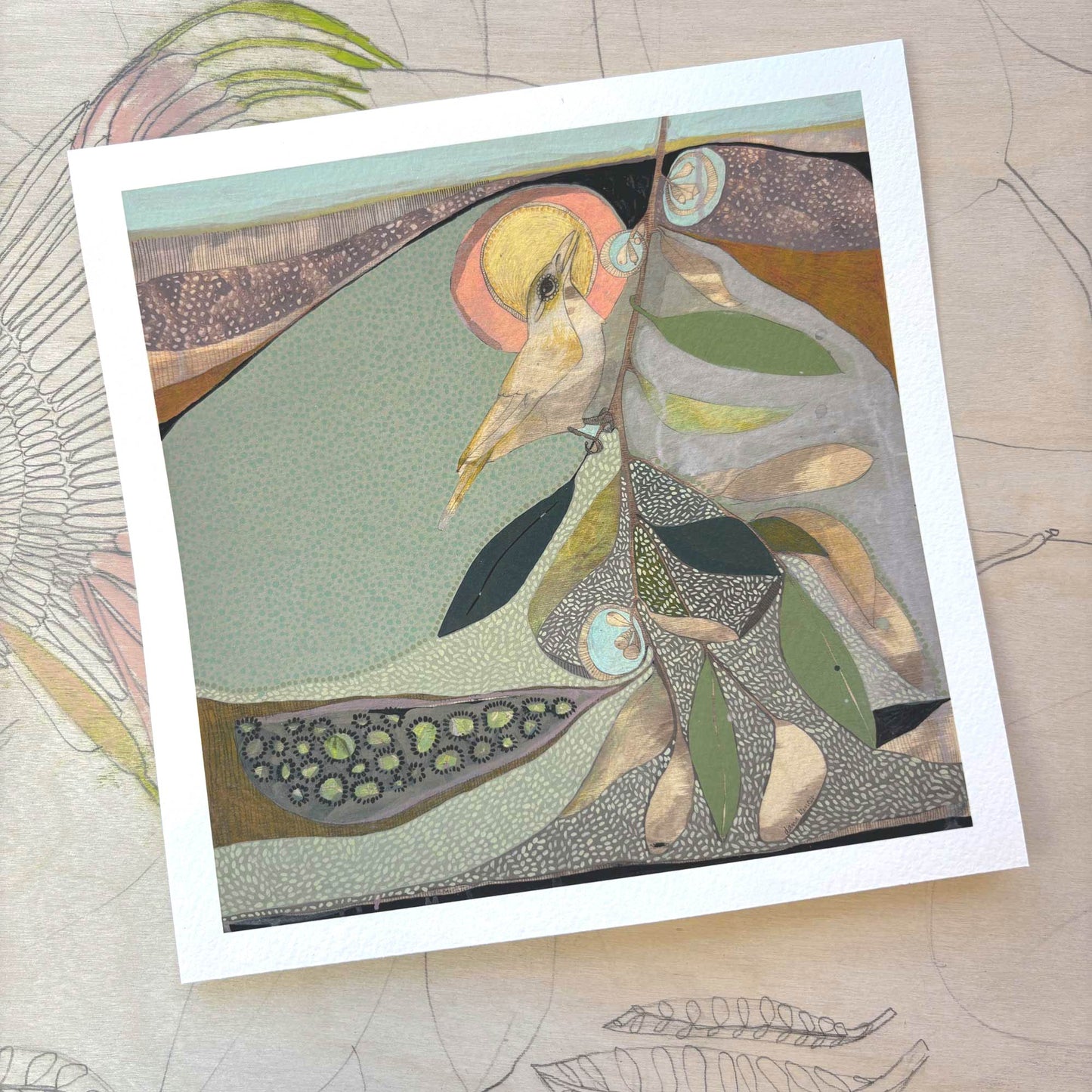 Dana Kinter - Always with Me - mini print