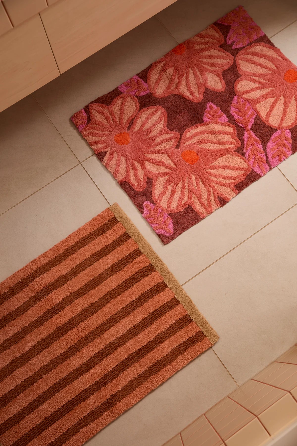 Azalea Pink Bath Mat