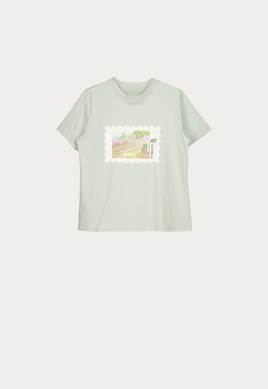 Nancybird Apollo Tee - Postage Stamp