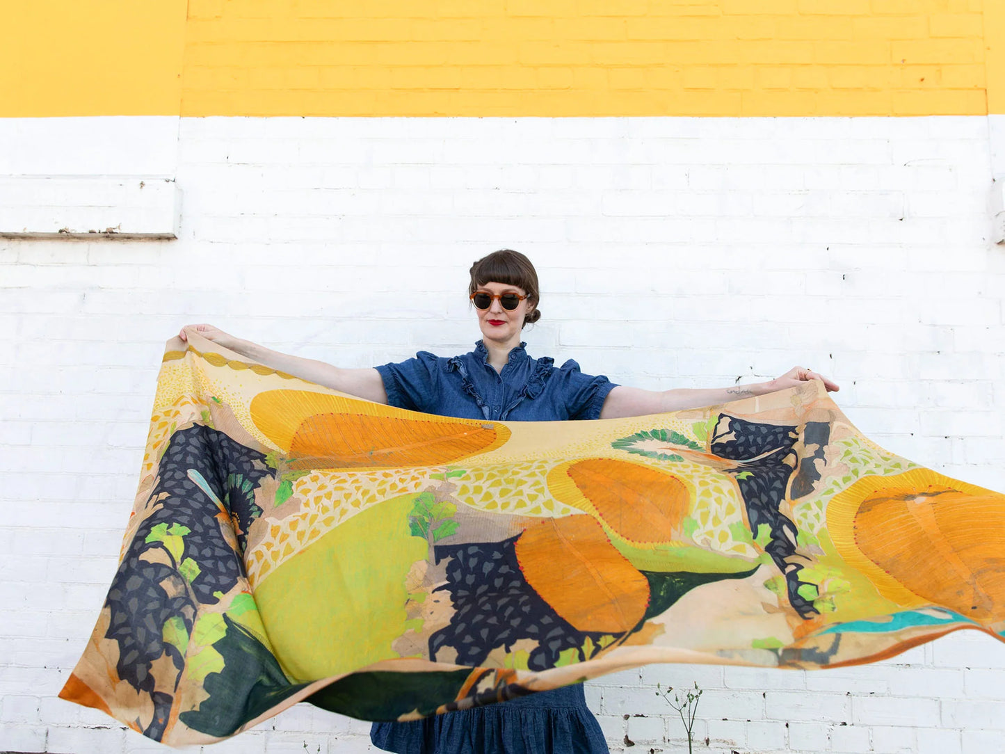 Dana Kinter Cashmere Wool Scarf - A Wish on the Wind