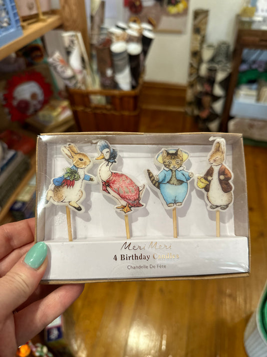Meri Meri Peter Rabbit Character Candles