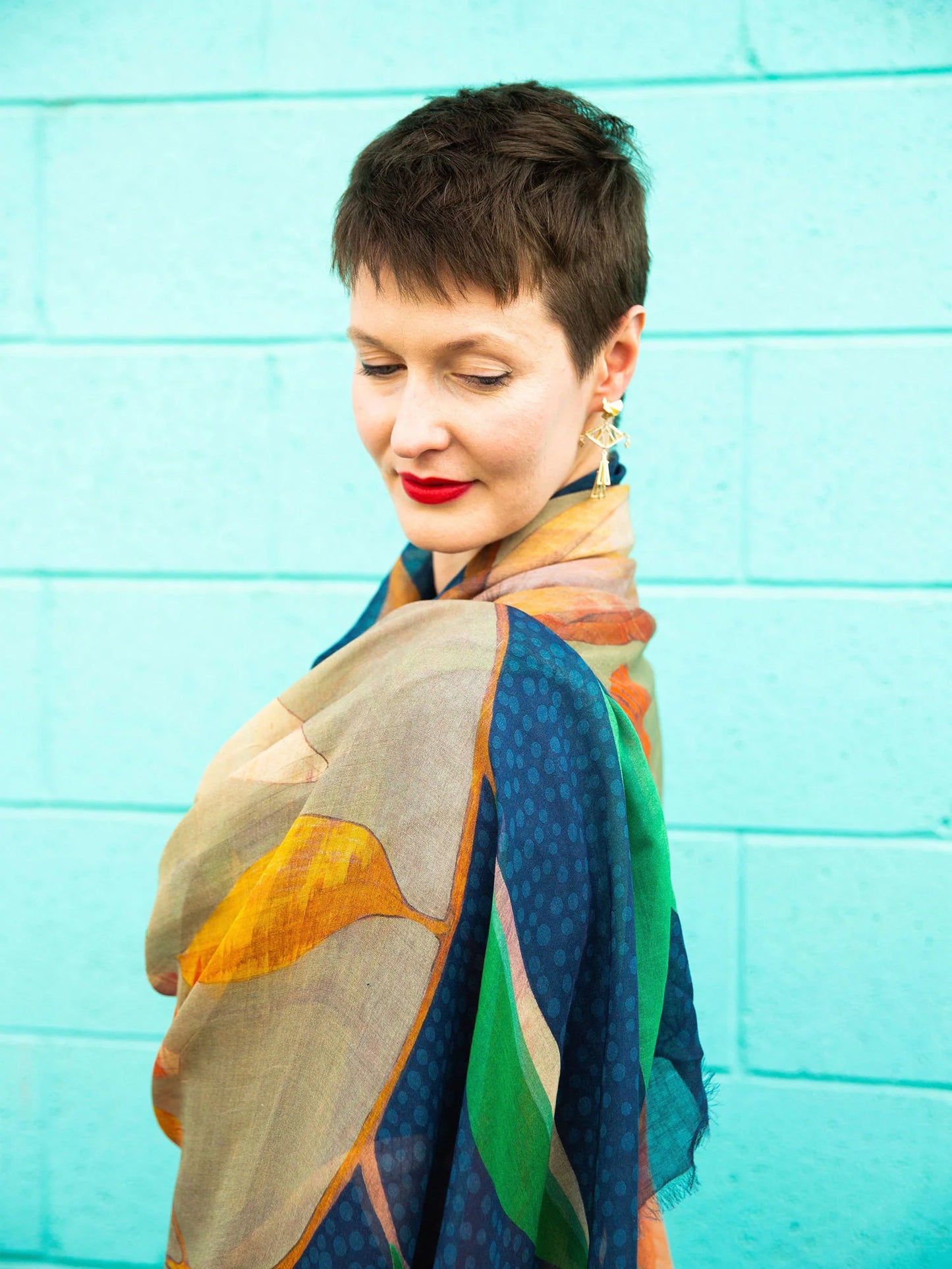 Dana Kinter Wool Cashmere Scarf - Falling Slowly