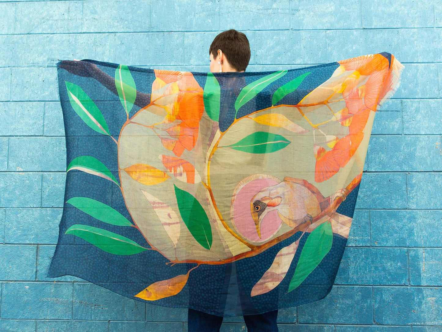 Dana Kinter Wool Cashmere Scarf - Falling Slowly