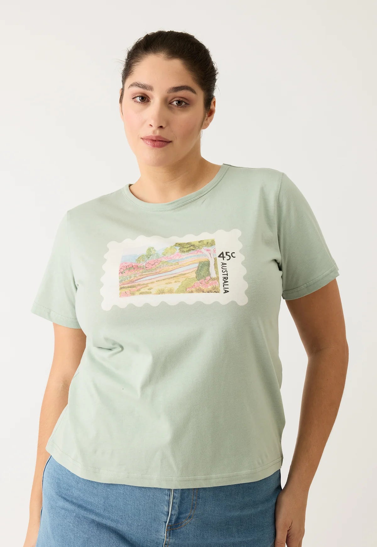 Nancybird Apollo Tee - Postage Stamp