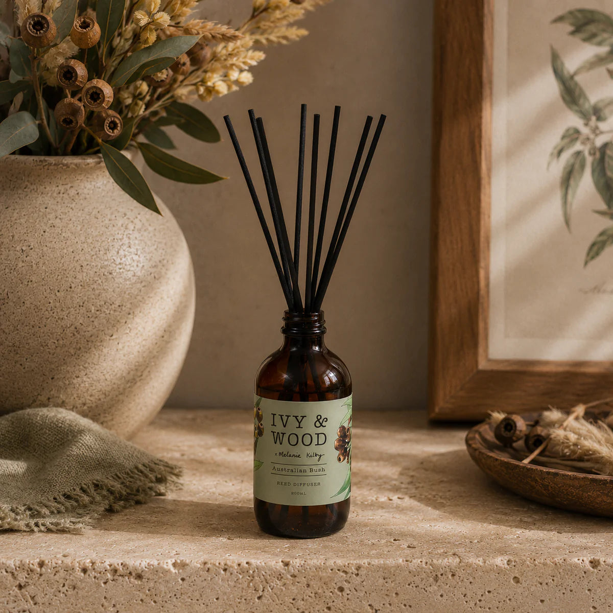Ivy and Wood Reed Diffuser - Australian Bush