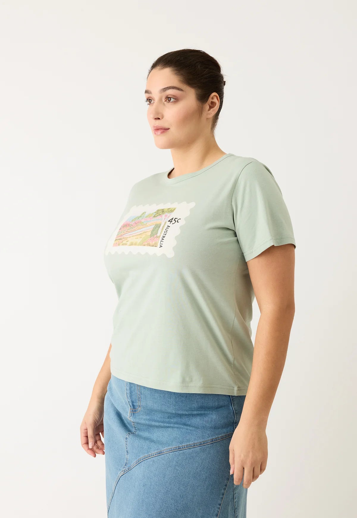 Nancybird Apollo Tee - Postage Stamp