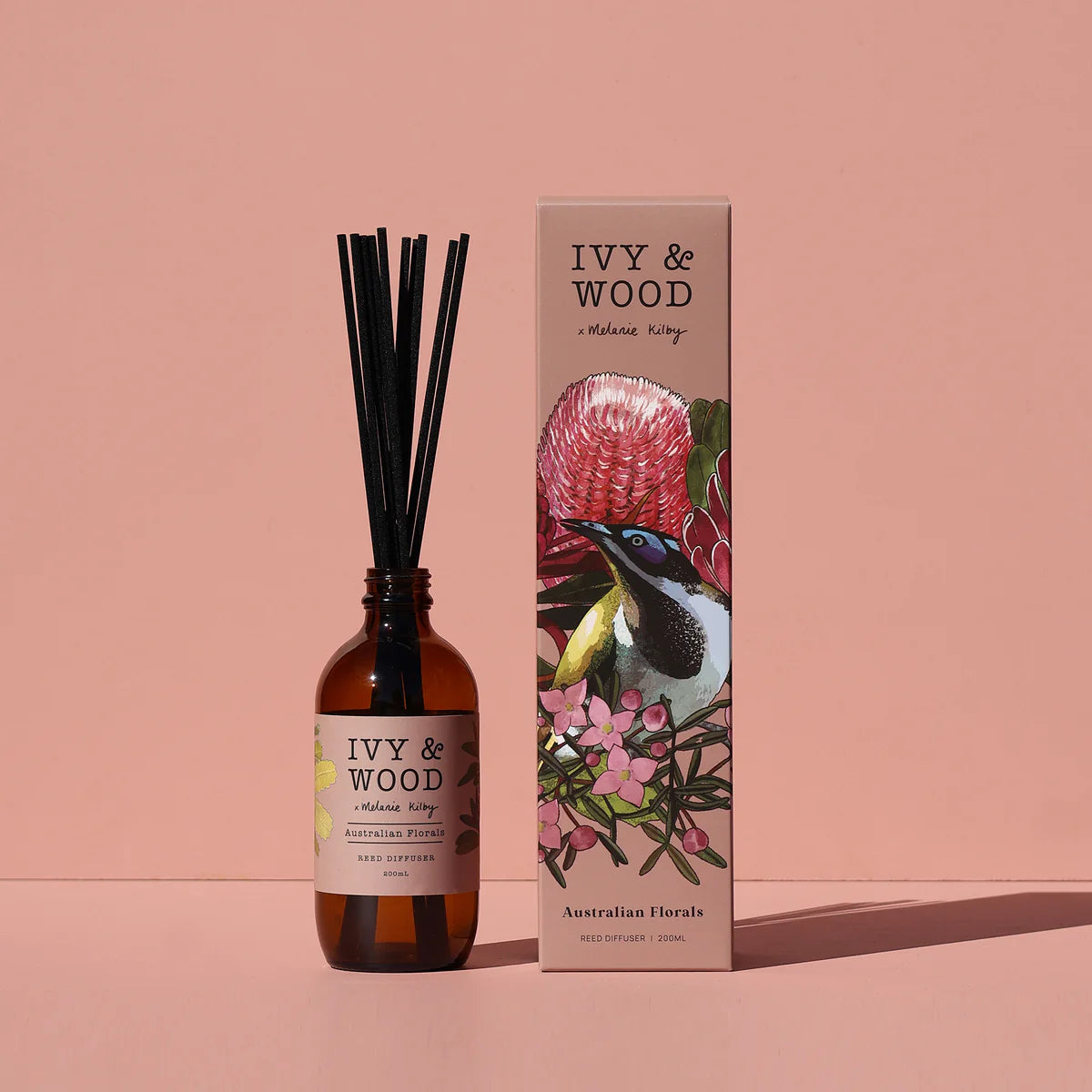Ivy and Wood Reed Diffuser - Australian Floral