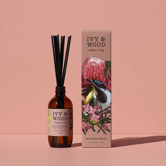 Ivy and Wood Reed Diffuser - Australian Floral