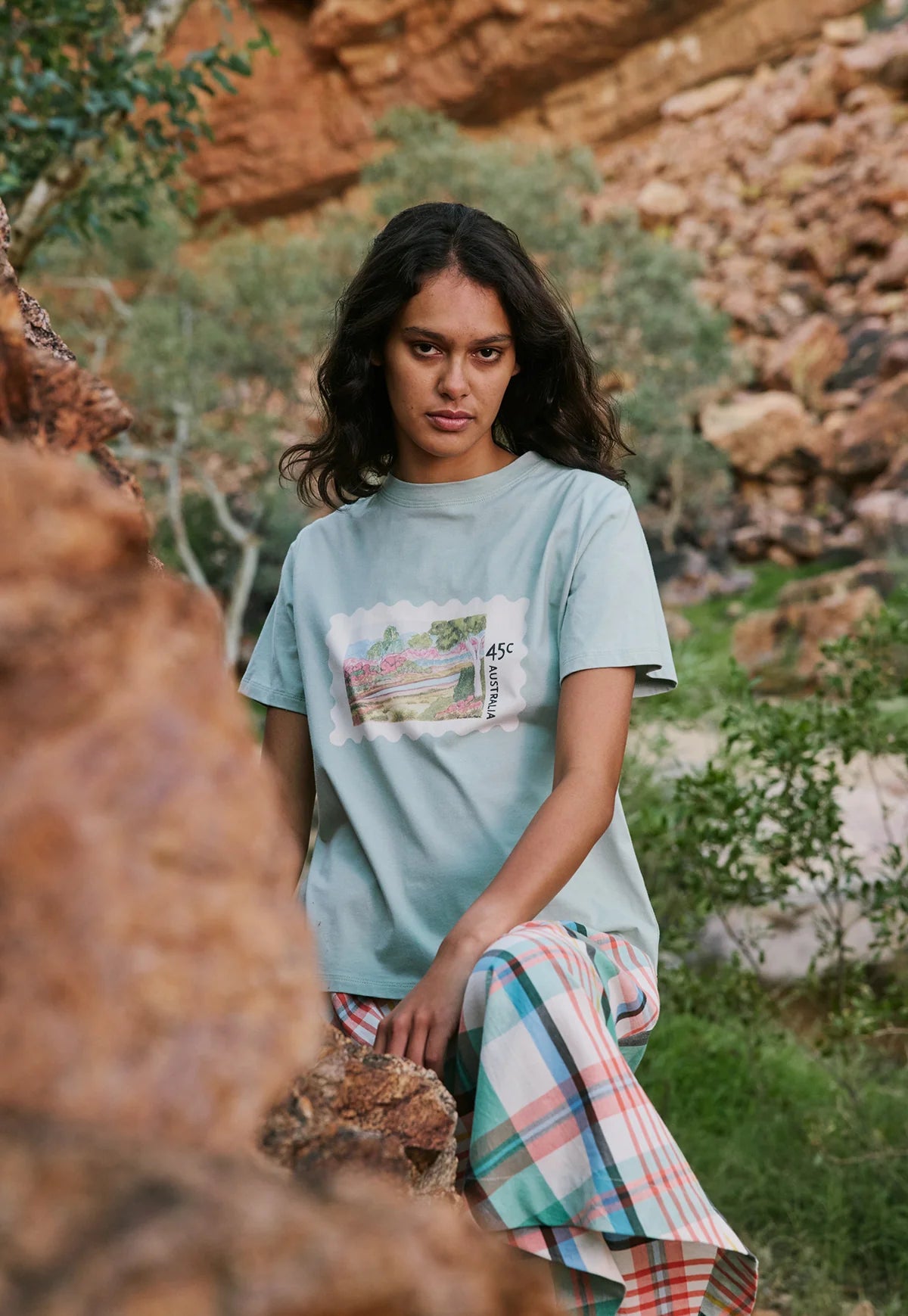 Nancybird Apollo Tee - Postage Stamp