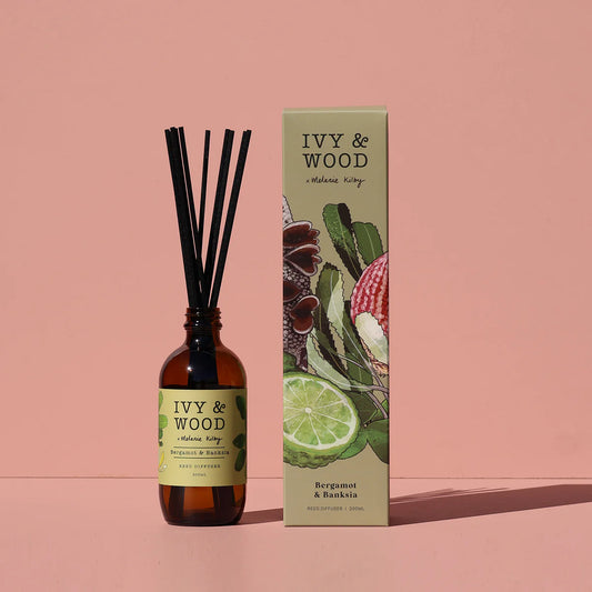 Ivy and Wood Reed Diffuser - Bergamot and Banksia