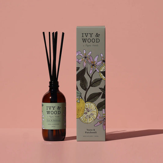 Ivy and Wood Reed Diffuser - Yuzu and Patchouli