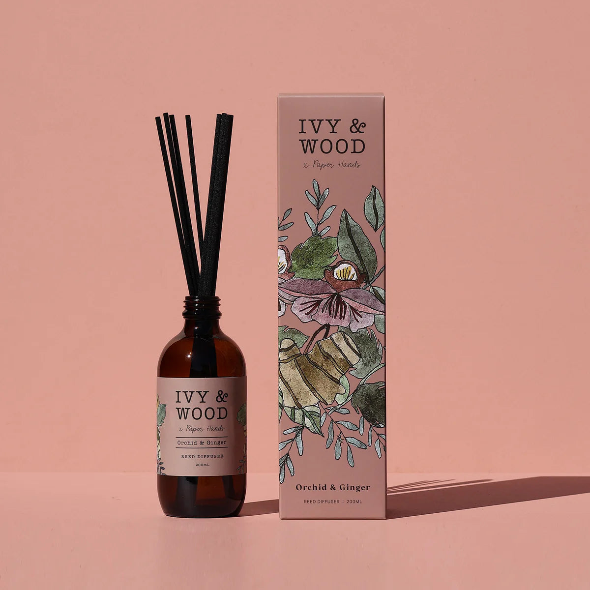 Ivy and Wood Reed Diffuser - Orchid and Ginger