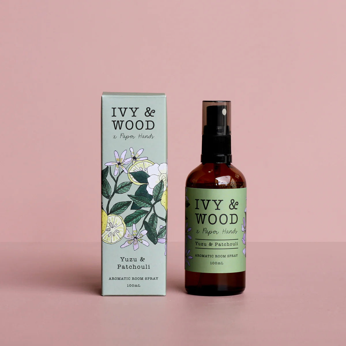 Ivy and Wood Room Spray - Yuzu and Patchouli