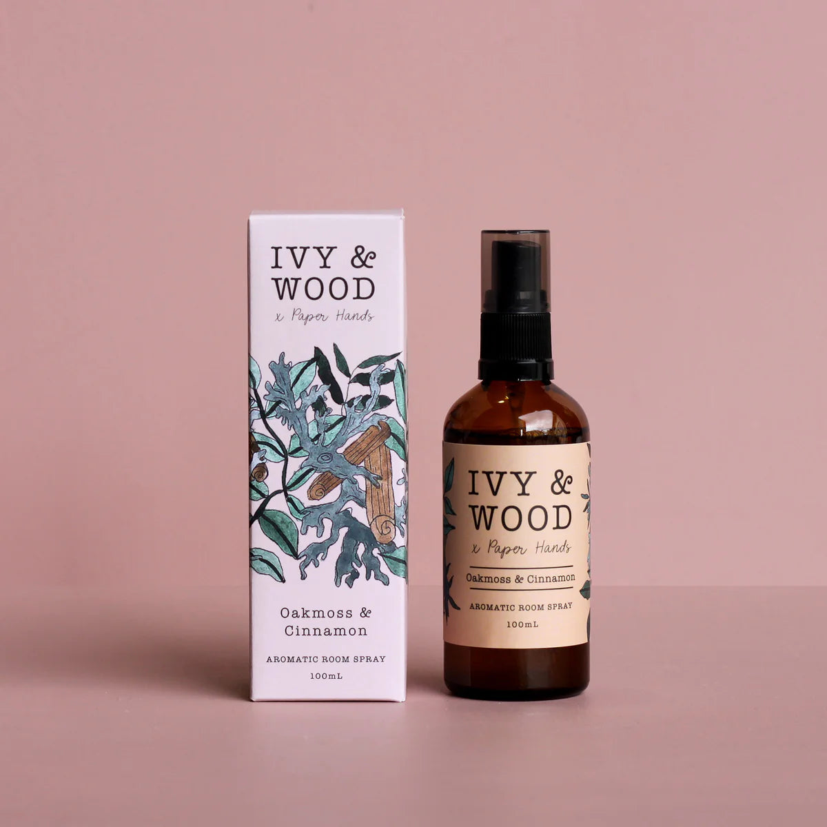 Ivy and Wood Room Spray - Oakmoss and Cinnamon