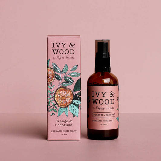 Ivy and Wood Room Spray - Orange and Cedarleaf