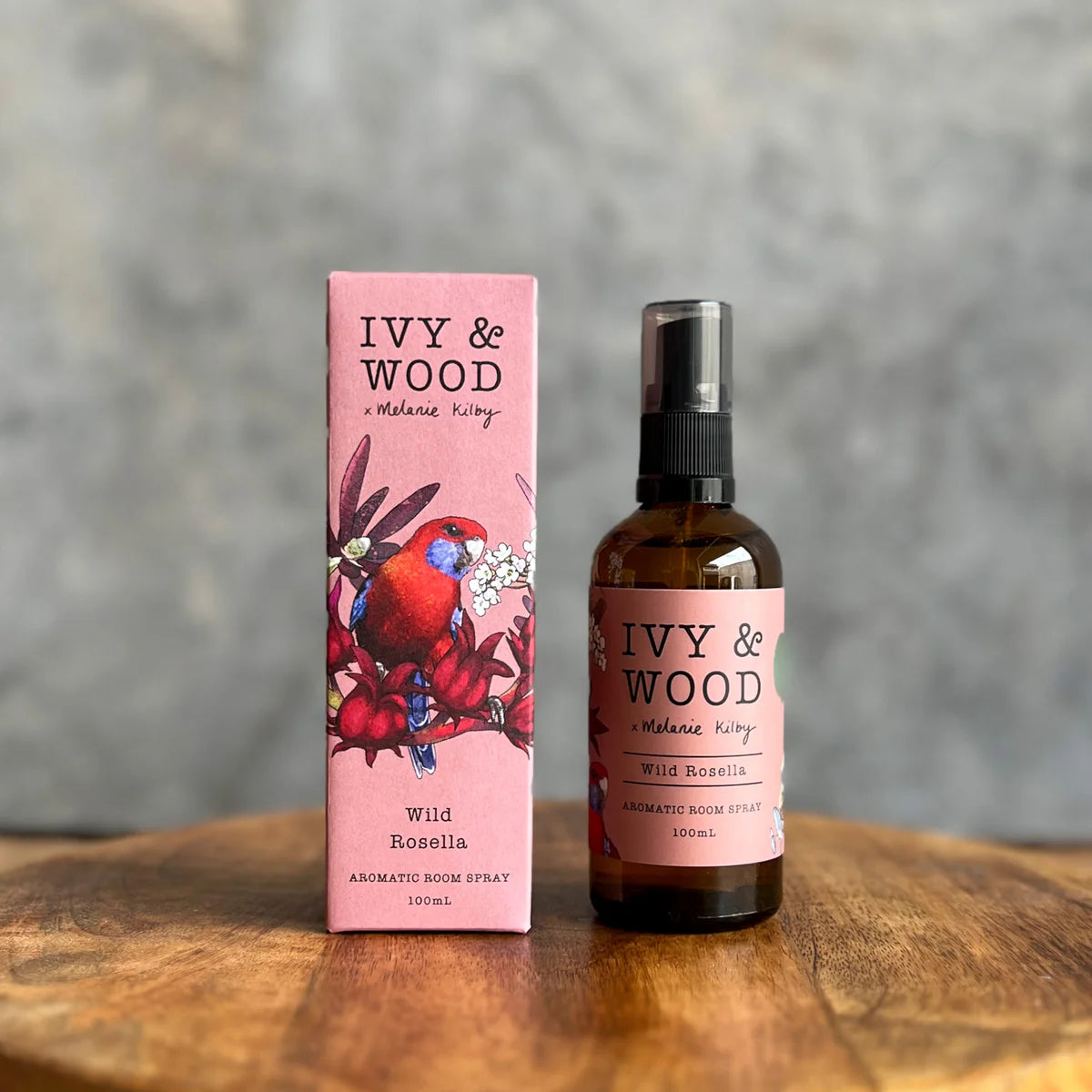 Ivy and Wood Room Spray - Wild Rosella