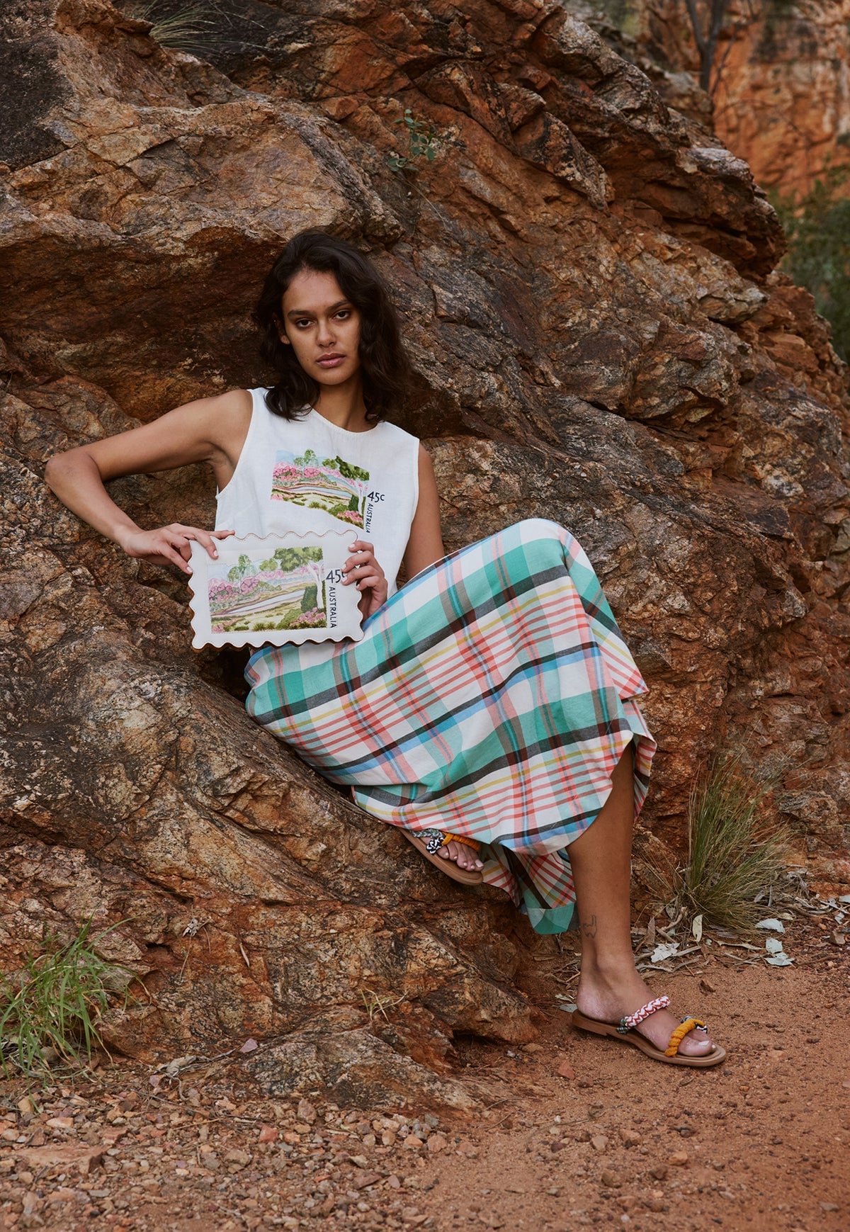 Nancybird Postage Stamp Clutch