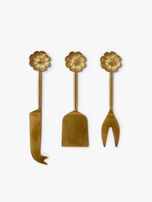 Bonnie and Neil Wild Flower Cheese Knife Set