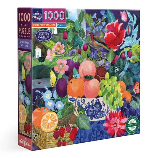 Eeboo 1000pc Puzzle - Stone Fruit