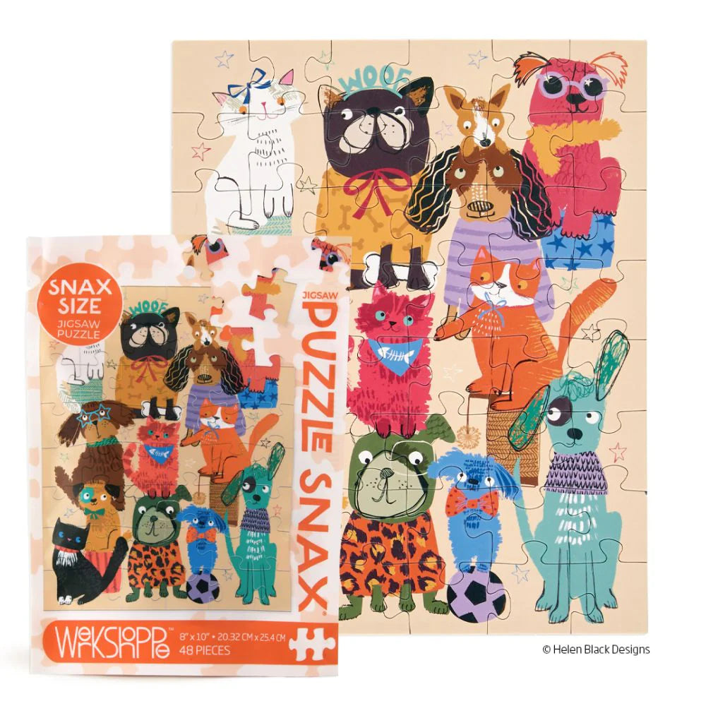 WerkShoppe Snax 48pc Puzzle - Fur Babies